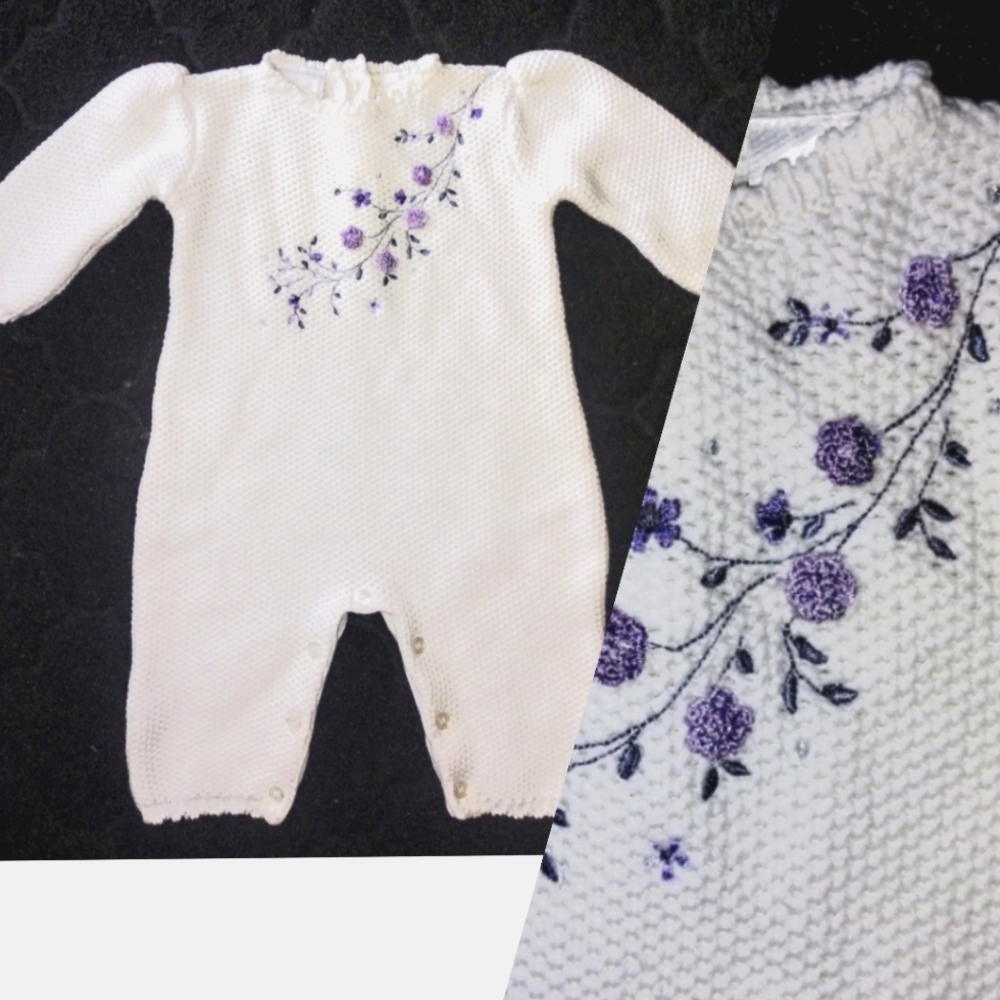 Koala Baby Boutique Sweater One Piece Baby Embroidered